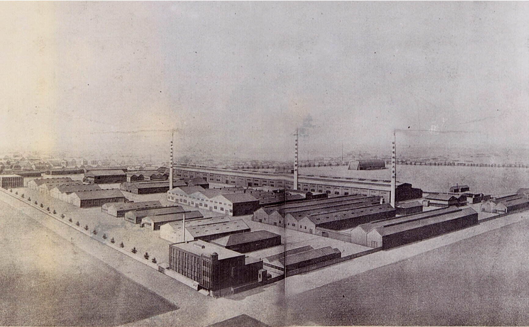 深川工場再建（1924.3）