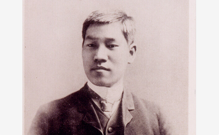 若き日の藤倉留吉（サンフランシスコ 1888）