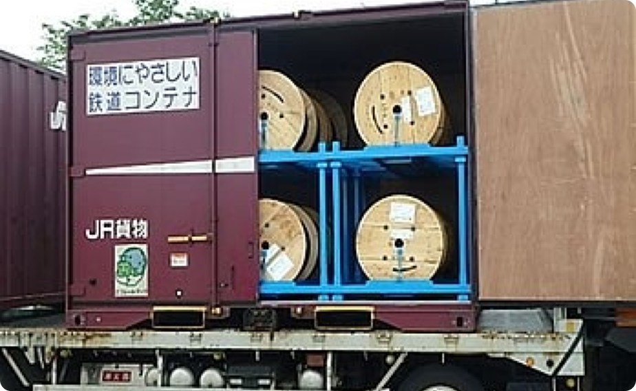 梱包材・木製ドラム再利用状況